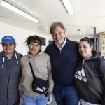 CASCALLARES RECORRIÓ LAS OBRAS EN LA NUEVA CASA DE LA CULTURA DE DON ORIONE