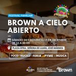 ESTE SÁBADO Y DOMINGO LLEGA UNA NUEVA EDICIÓN DEL FESTIVAL “BROWN A CIELO ABIERTO” A JOSÉ MÁRMOL