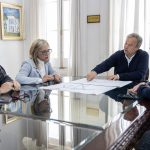 CASCALLARES REPASÓ JUNTO AL EQUIPO LOS AVANCES EN LOS PASOS BAJO NIVEL Y LA ESTACIÓN UNIVERSIDAD